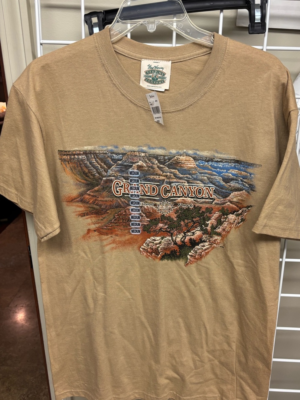 NWT Grand Canyon National Park Short Sleeve T-Shirt Size Medium Cotton